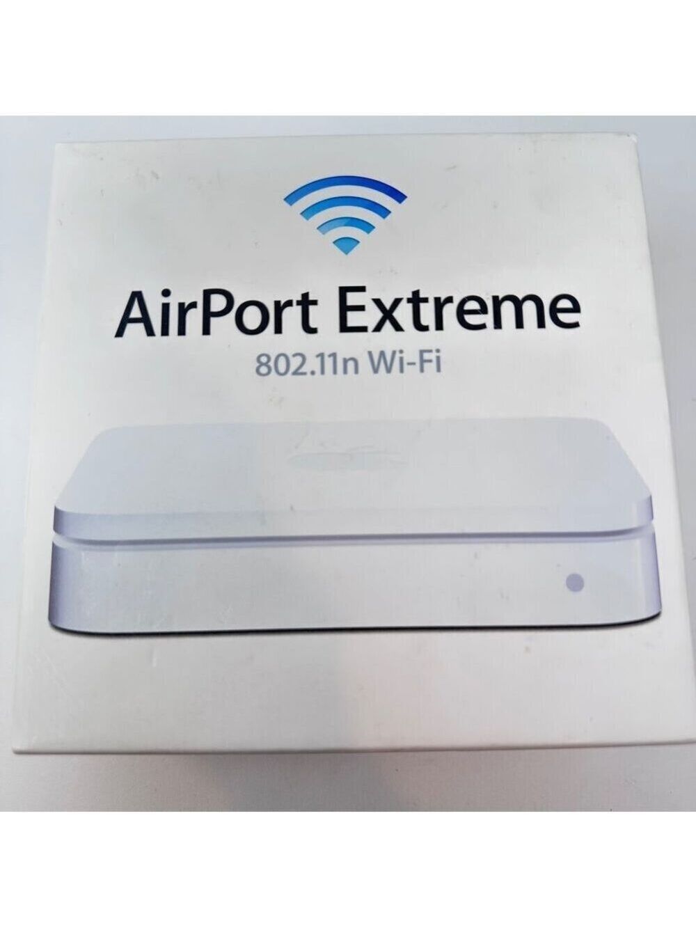 Apple AirPort Extreme 5th Generation A1408 WiFi Router Unit Box Manual No Cords